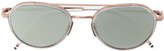 Thumbnail for your product : Thom Browne Eyewear Aviator Sunglasses