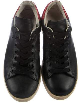 Etoile Isabel Marant Leather Low-Top Sneakers
