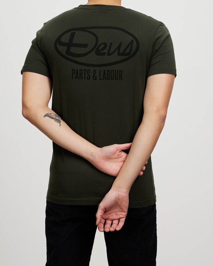 Deus Ex Machina Men's Green Printed T-Shirts - Whiplash Tee - Size S at The  Iconic - ShopStyle Women's Fashion
