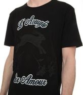 Thumbnail for your product : Gucci text print cotton t-shirt