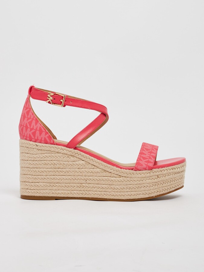 michael kors espadrille wedge