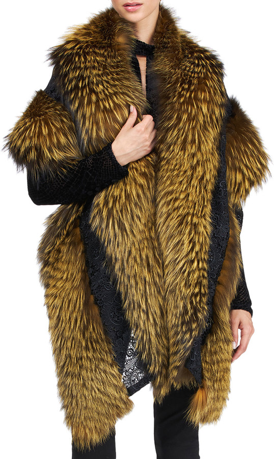Fox Fur Stole | Shop the world's largest collection of fashion | ShopStyle