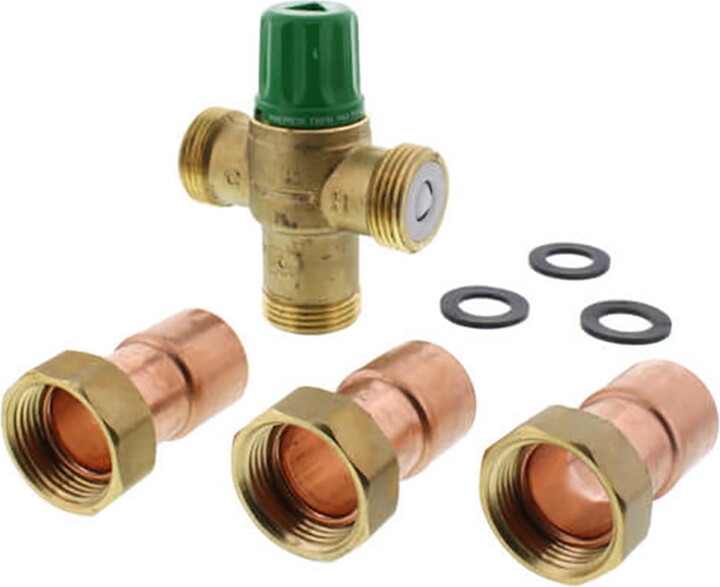 Taco Comfort Solutions Taco 5004-HX-C3 Heating Only Mixing Valve 5000 Series - 1" Union Sweat