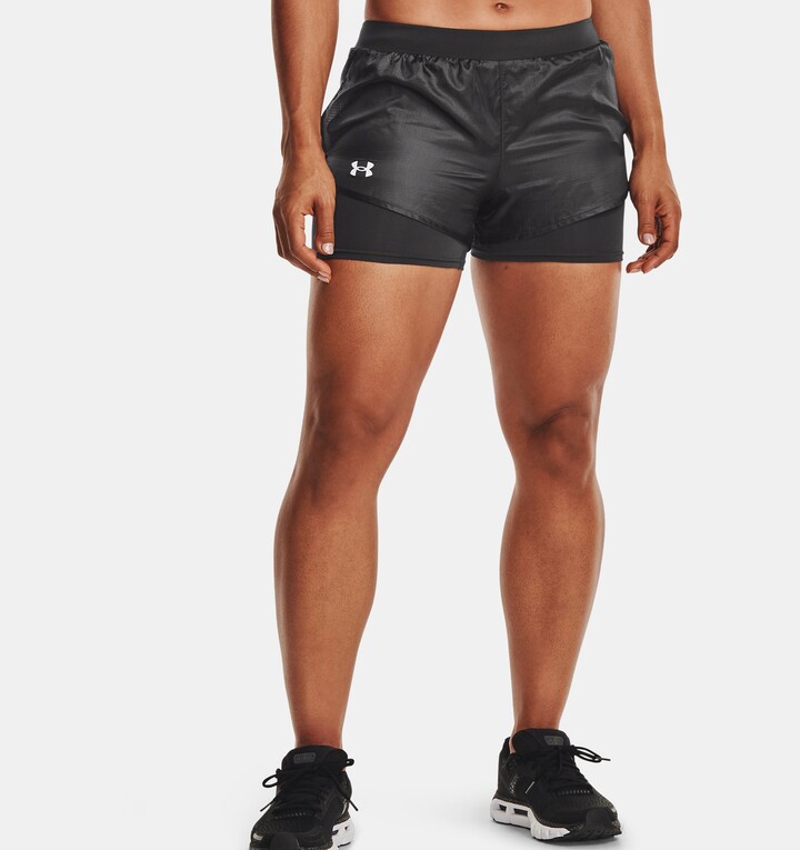 Women's UA Fly-By 2.0 Lite 2-in-1 Shorts - ShopStyle