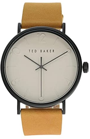 Womens Accessories Watches Ted Baker 41 Mm Phylipa Gents 3-hand Watch Gold/white/brown One Size in Metallic 