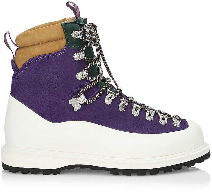 mens boots purple