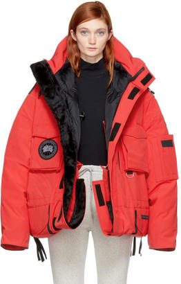 Vetements Red Canada Goose Edition Down Parka