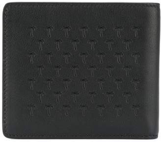 Tomas Maier palm tress embossed wallet
