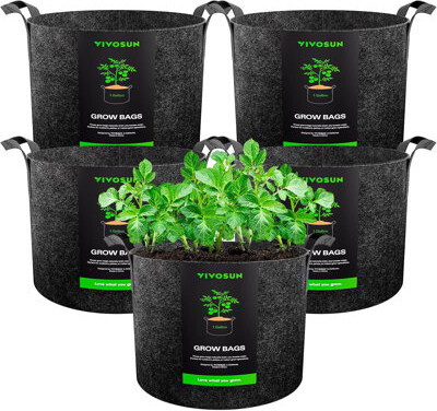VIVOSUN Heavy Duty Thickened Plant Grow Bags