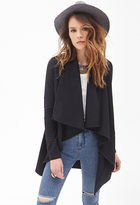 Thumbnail for your product : Forever 21 Longline Shawl Collar Cardigan