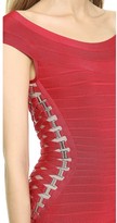 Thumbnail for your product : Herve Leger Alysa Cocktail Dress