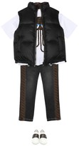 Thumbnail for your product : Fendi Kids Reversible puffer vest