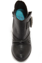 Thumbnail for your product : Blowfish Malia Black Cone Heel Booties