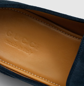 Thumbnail for your product : Gucci Suede Horsebit Loafer