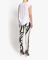 Thumbnail for your product : Helmut Lang Sleeveless Cowl Back Threadbare Top