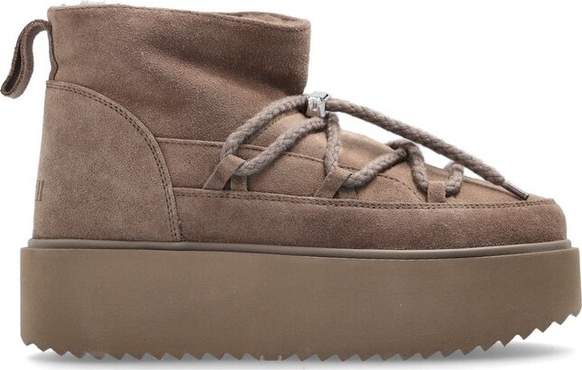 INUIKII Classic Low Platform Snow Boots