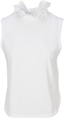 See by Chloe Lace Trimmed Sleeveless Top