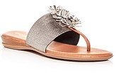 Thumbnail for your product : Andre Assous Women's Novalee Leather Fringe Demi Wedge Sandals
