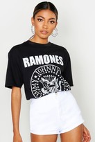 Thumbnail for your product : boohoo High Rise Denim Stretch Short