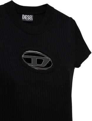 Diesel M-desmoines Jersey Mini Dress