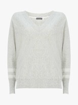 Thumbnail for your product : Mint Velvet Star Batwing Cashmere Blend Jumper, Grey