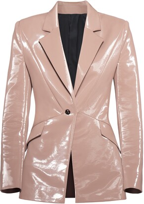 blazer rose gold