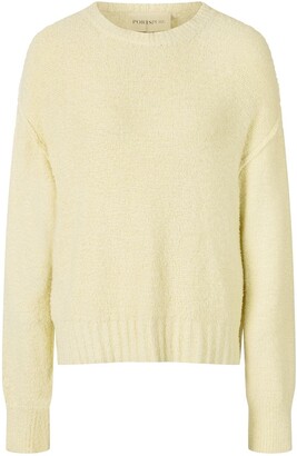 pale yellow pullover