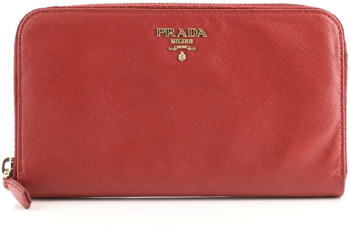 Prada Zip Wallet | Shop the world's largest collection of fashion 