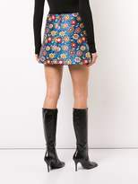 Thumbnail for your product : Alice + Olivia floral embroidery short skirt