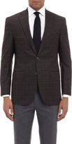 Thumbnail for your product : Barneys New York Super 120's Check Two-Button Sportcoat-Brown
