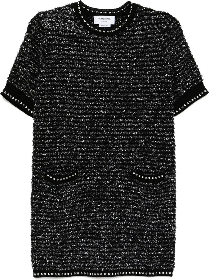 Thom Browne Tweed Mini Dress