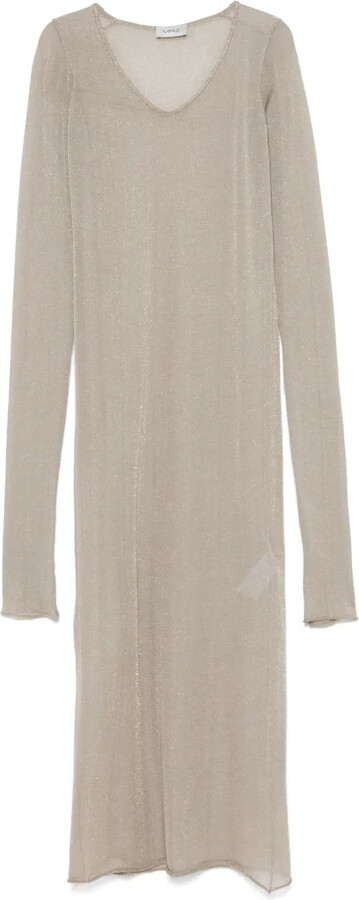 MRZ Lamé Midi Dress