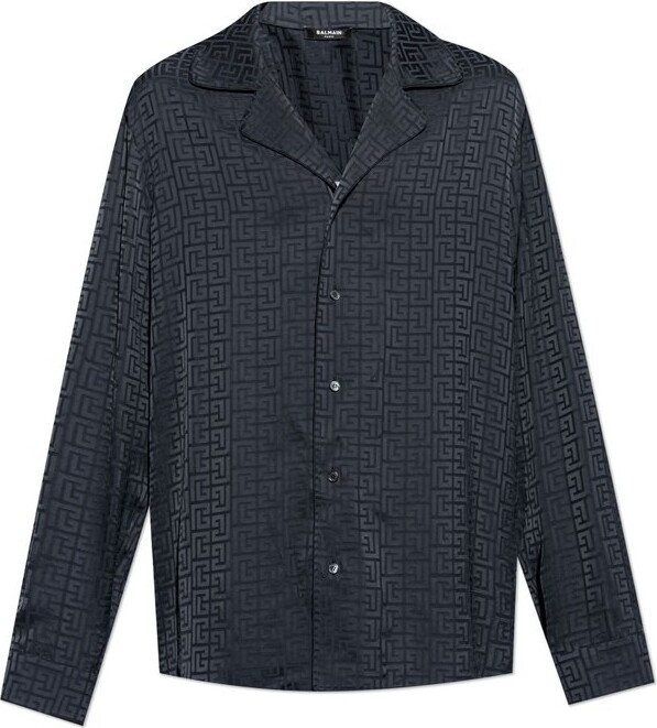 Balmain All-Over Monogram Shirt