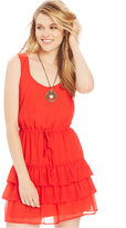 Thumbnail for your product : BeBop Juniors' Ruffled Polka-Dot Dress