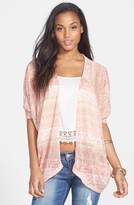 Thumbnail for your product : Painted Threads Dolman Sleeve Knit Cardigan (Juniors)