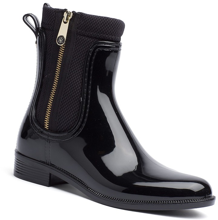 Tommy Hilfiger Gloss Rain Boots - ShopStyle