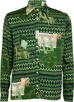 Thumbnail for your product : Ahluwalia Geo Map Print Shirt