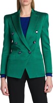 Thumbnail for your product : Giorgio Armani Textured Jacquard Double-Breasted Jacket