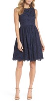 Thumbnail for your product : Eliza J Sleeveless Lace Fit & Flare Dress