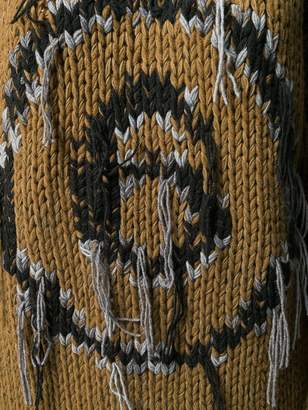 MM6 MAISON MARGIELA fringe knit jumper