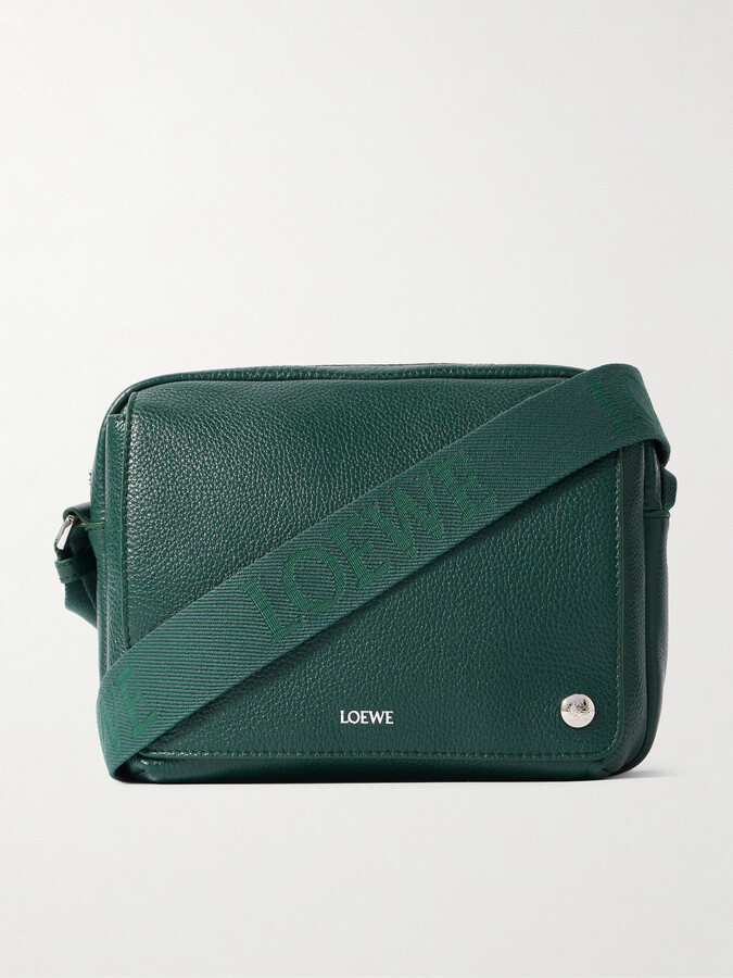 Loewe Pebble XS Full-Grain Leather Messenger Bag