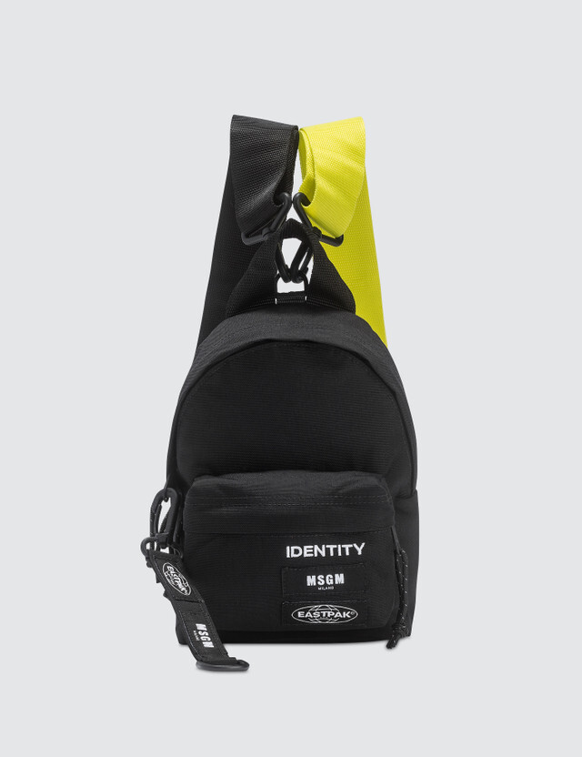 msgm eastpak backpack black