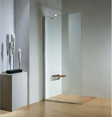 DREAMWERKS 32" W x 79" H Frameless Fixed Shower Door