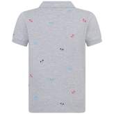 Thumbnail for your product : Hackett HackettBoys Grey Flag Print Polo Top