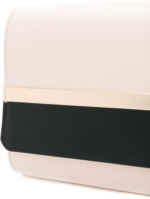 Lanvin two-tone wallet clutch bag