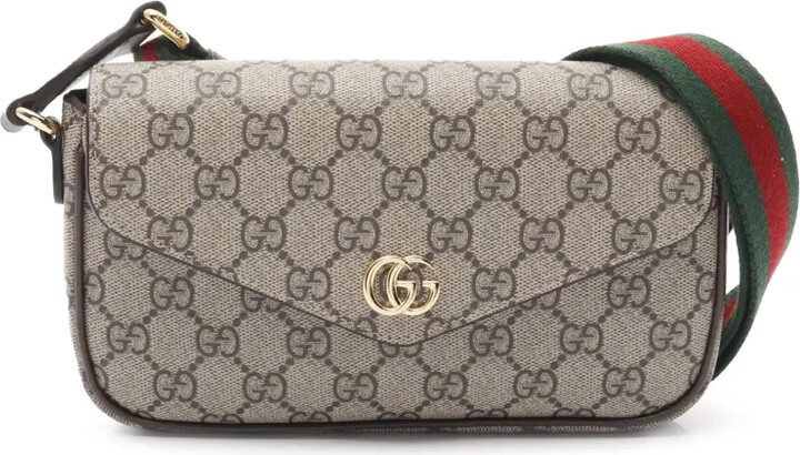 Gucci Pre-Owned 2016-2025 GG Supreme Ophidia Pochette crossbody bag