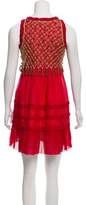 Thumbnail for your product : Manoush Silk Mini Dress w/ Tags