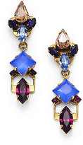 Thumbnail for your product : Erickson Beamon Martini Twist Swarovski Crystal Drop Earrings
