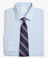 Thumbnail for your product : Brooks Brothers Milano Slim-Fit Dress Shirt, Non-Iron Plaid Framed Overcheck