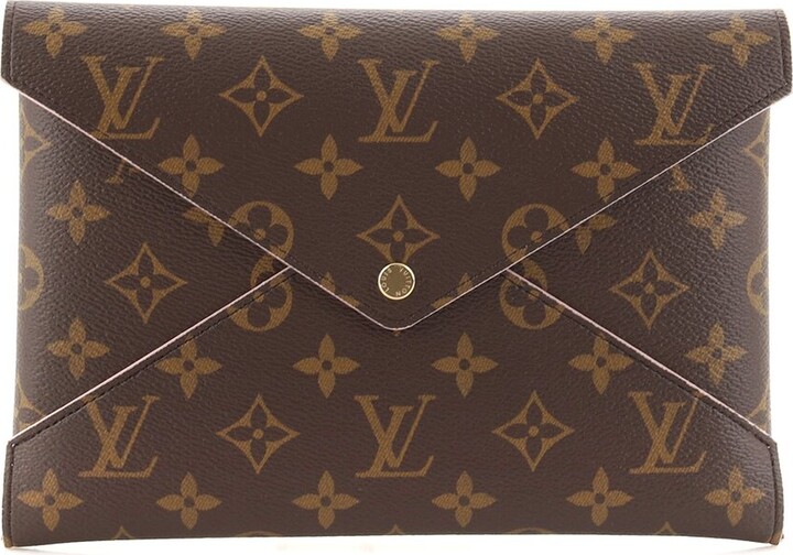 Louis Vuitton Ltd. Ed. Virgil Abloh Pochette A4 Business Clutch -  ShopStyle
